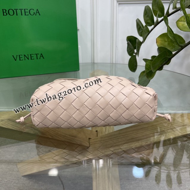 Bottega veneta高端女包 98061 寶緹嘉升級版小號編織雲朵包 BV經典款純手工編織羔羊皮女包  gxz1169